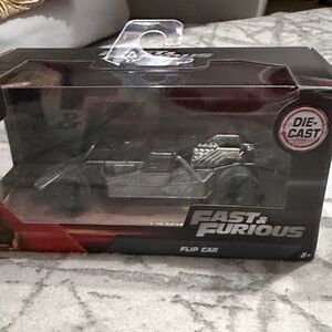 Die-Cast Flip Car - Silver